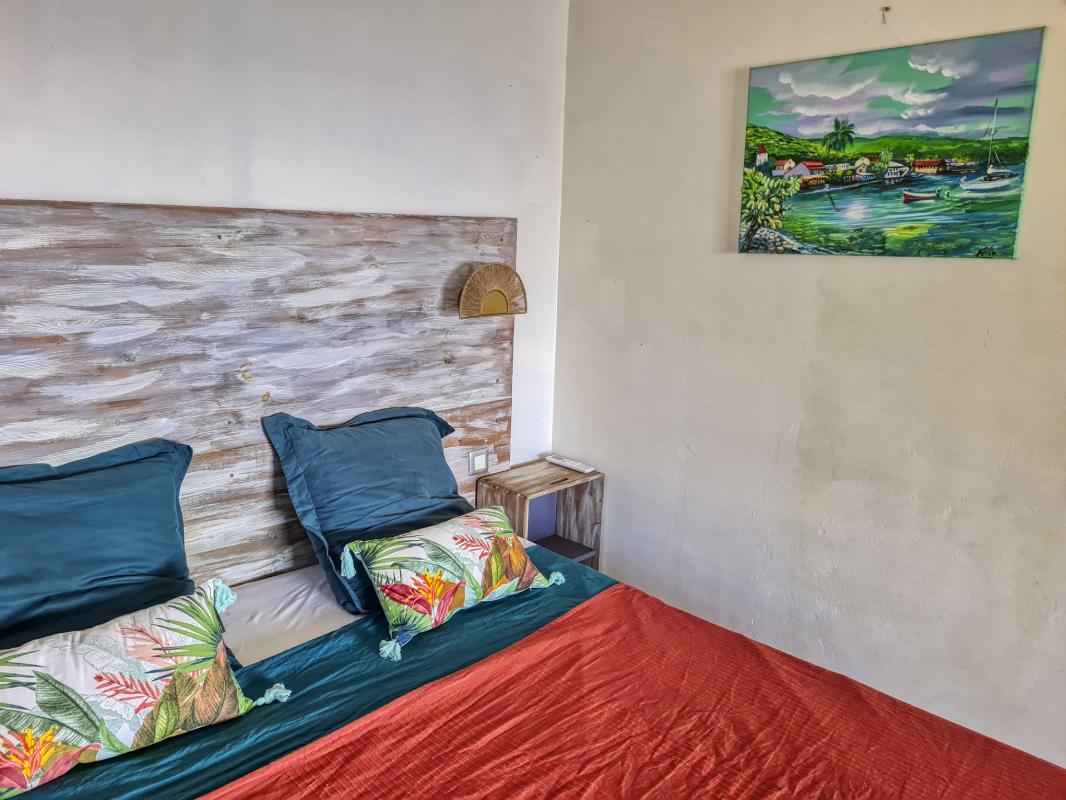 12.Location villa vue mer Deshaies Guadeloupe_ Chambre 1